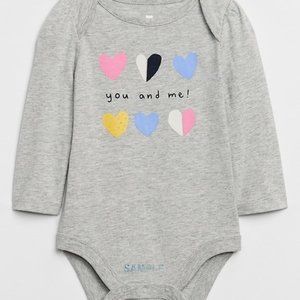 GAP Baby Girl Graphic Bodysuit 6-12M NWT
